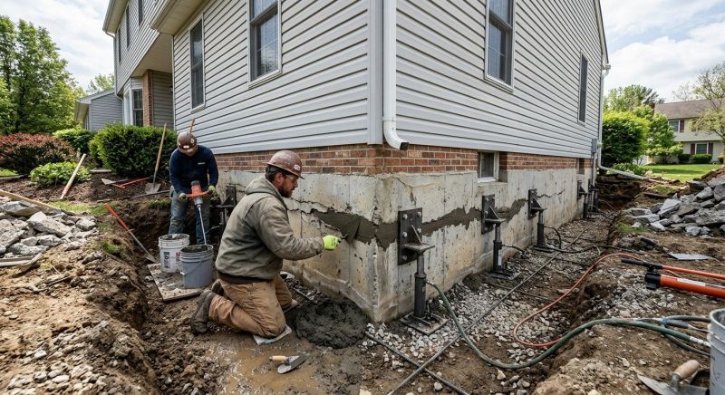 Basement Foundation Repair in Needville, TX
