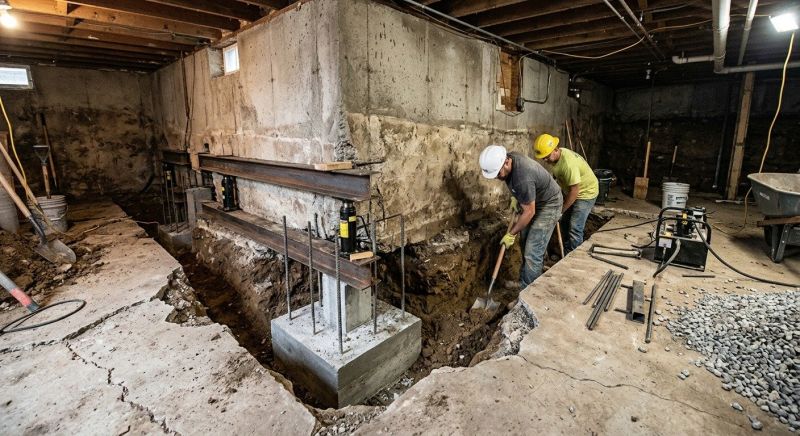 Basement Underpinning in Fort Bend County, TX