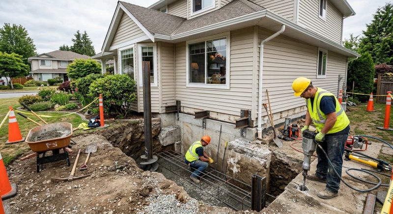 Building Foundation Repair in Houston, TX