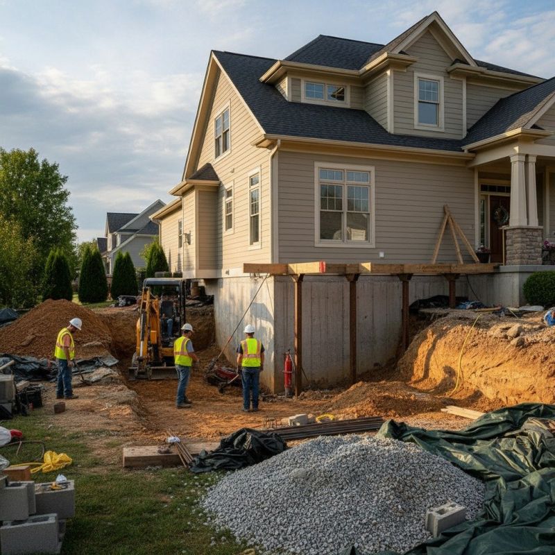 Building Foundation Repair in Houston, TX