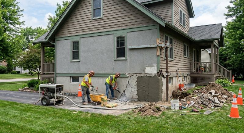 Building Foundation Repair in Stafford, TX