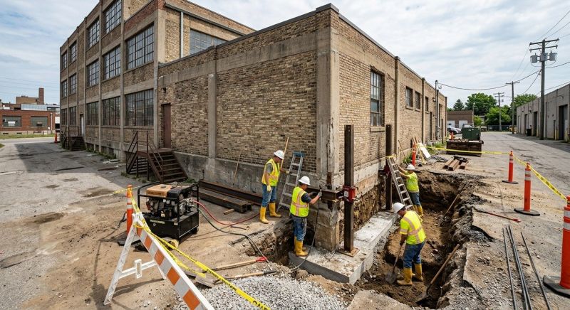 Commercial Foundation Repair in Fort Bend County, TX