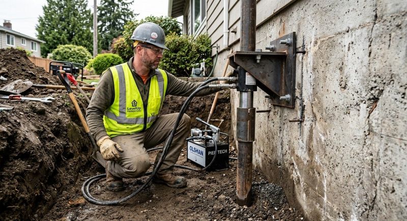 Concrete Foundation Leveling in Pearland, TX