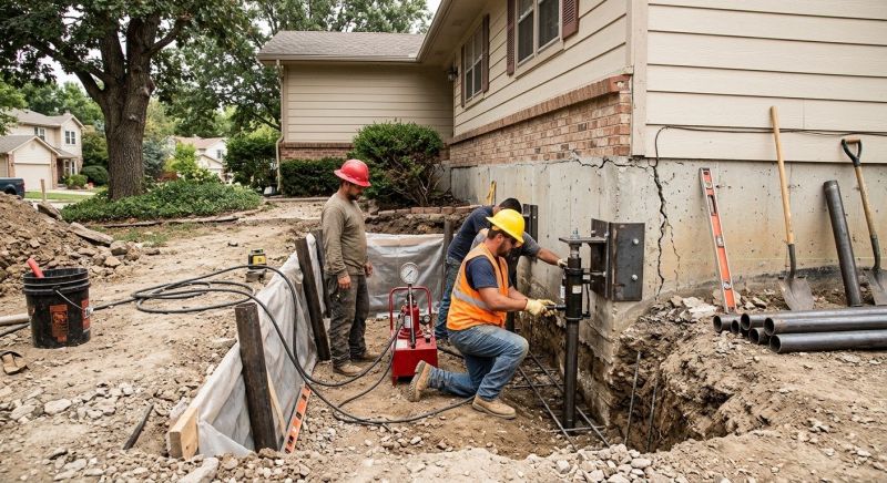 Concrete Foundation Repair in Beasley, TX