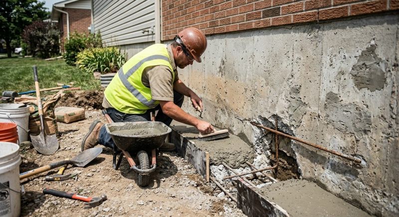 Concrete Foundation Repair in Houston, TX