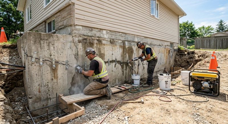 Concrete Foundation Repair in Katy, TX
