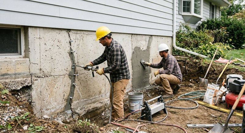 Concrete Foundation Repair in Rosenberg, TX