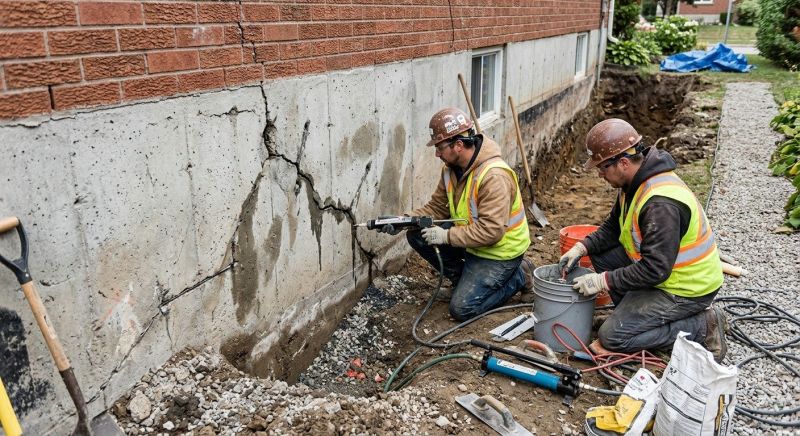 Cracked Foundation Repair in Fulshear, TX