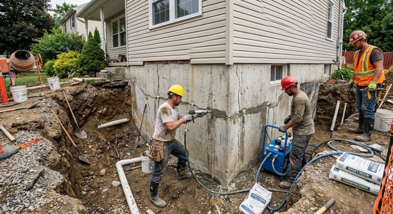 Cracked Foundation Repair in Fort Bend County, TX