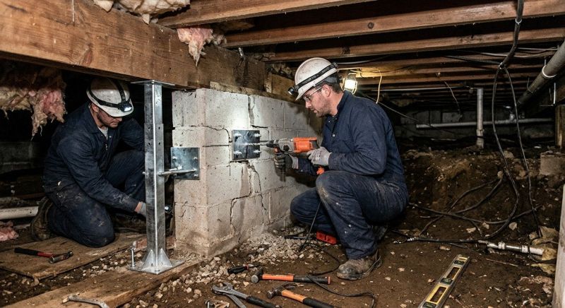 Crawlspace Foundation Repair in Guy, TX