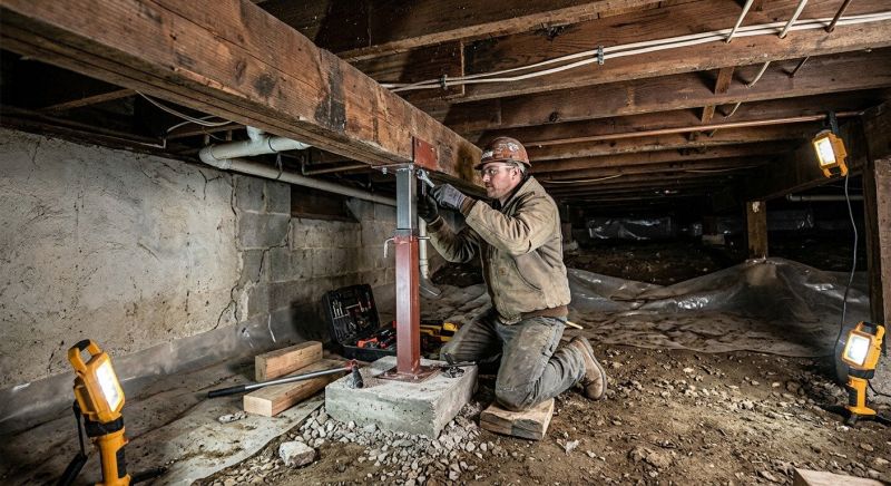 Crawlspace Foundation Repair in Stafford, TX