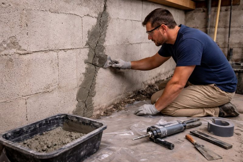 Foundation Crack Repair in Richmond, TX
