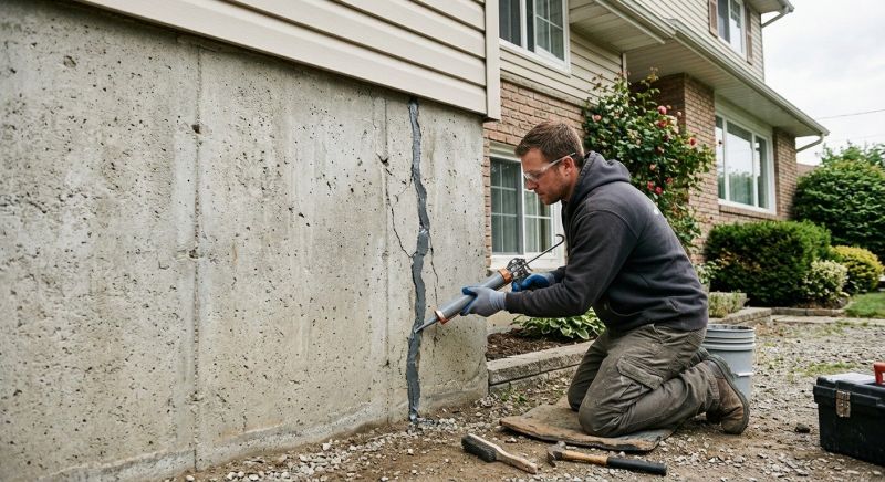 Foundation Crack Sealing in Fort Bend County, TX