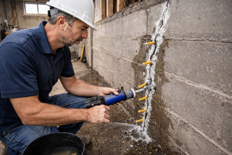 Foundation Crack Sealing in Fort Bend County, TX