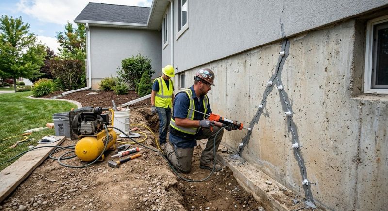 Foundation Damage Repair in Beasley, TX