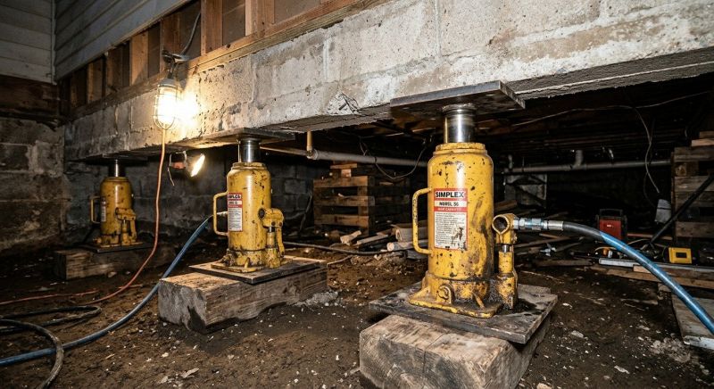 Foundation Jacking in Beasley, TX