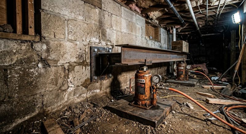 Foundation Jacking in Guy, TX