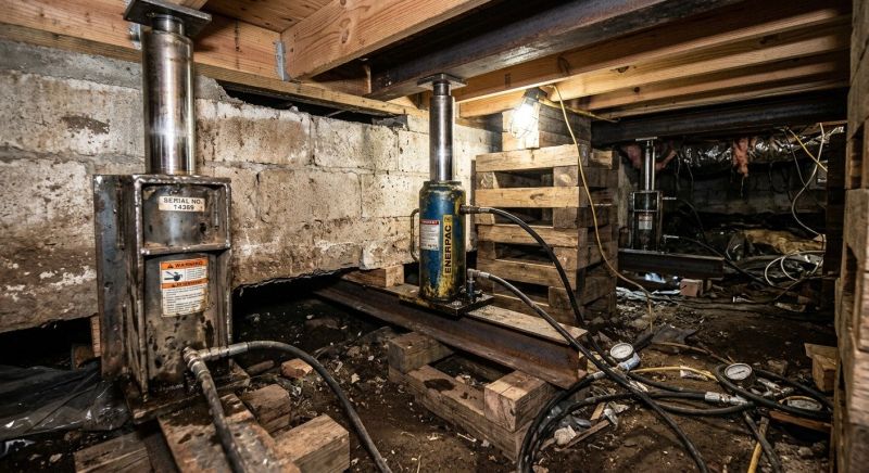 Foundation Jacking in Houston, TX
