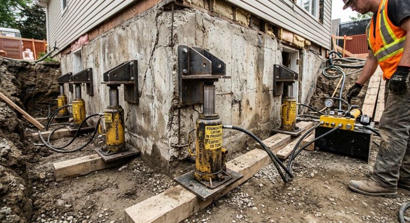 Foundation Jacking in Fort Bend County, TX