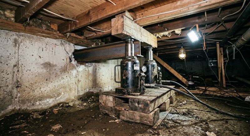 Foundation Jacking in Manvel, TX