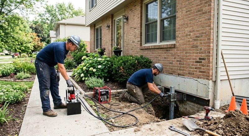 Foundation Jacking in Missouri City, TX
