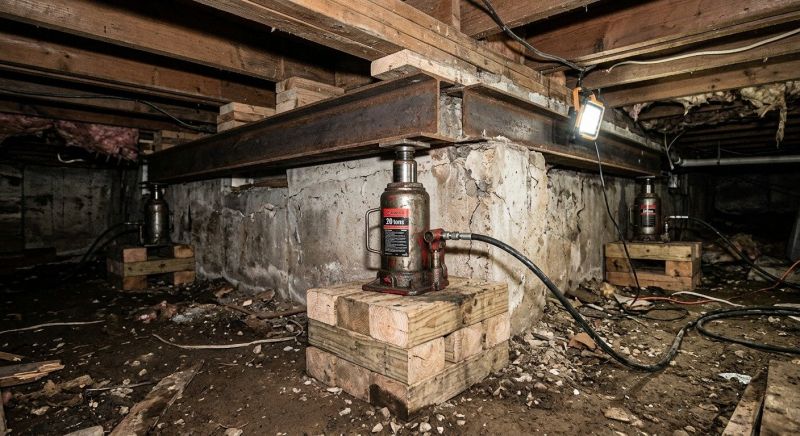 Foundation Jacking in Missouri City, TX