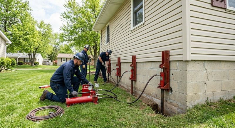 Foundation Jacking in Richmond, TX