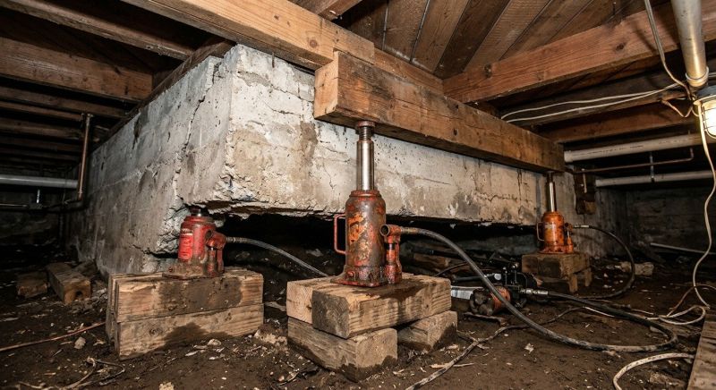 Foundation Jacking in Rosharon, TX