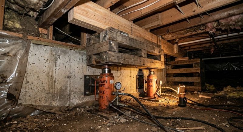 Foundation Jacking in South Houston, TX