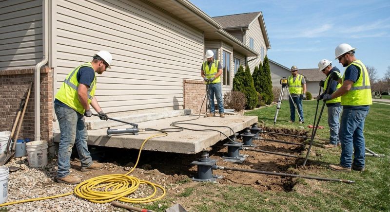 Foundation Lifting in Rosenberg, TX