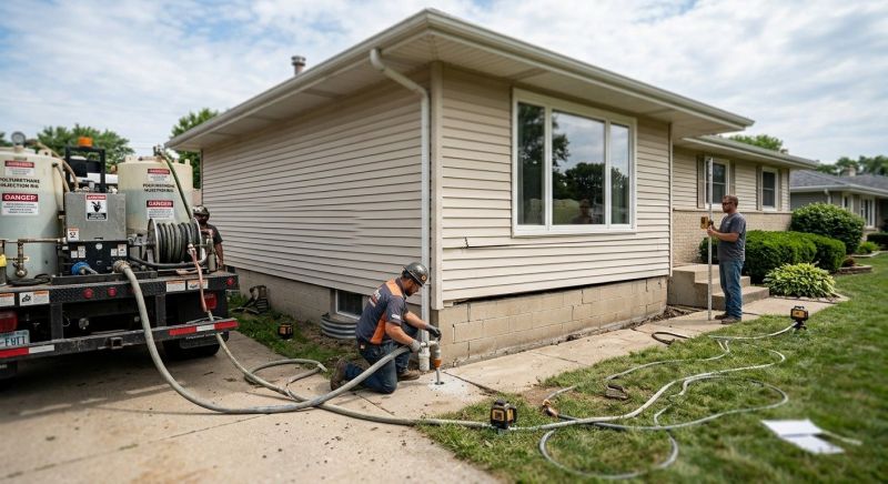 Foundation Lifting in Stafford, TX