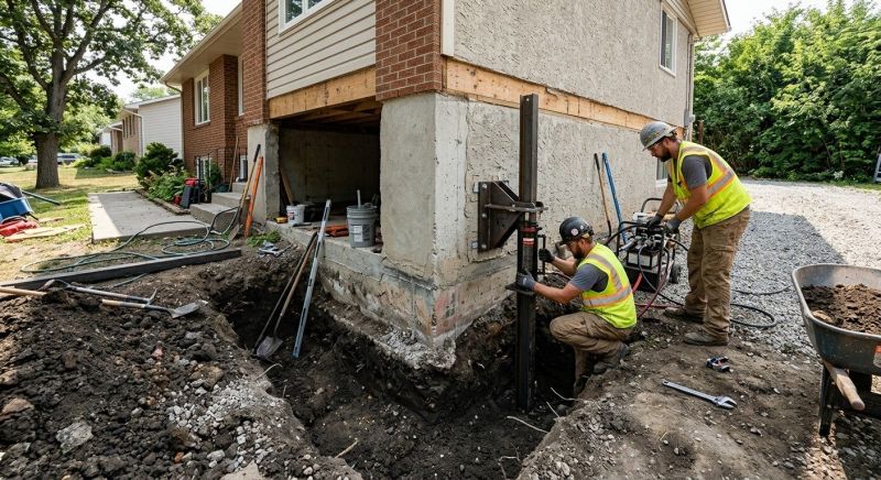Foundation Pier Repair in Fort Bend County, TX