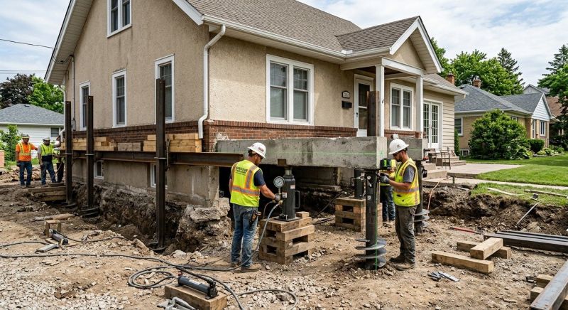 Foundation Releveling in Fort Bend County, TX