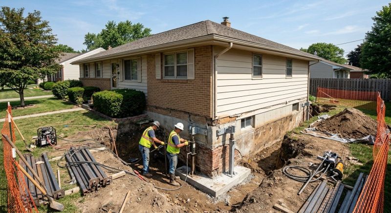 Foundation Renovation in Fort Bend County, TX