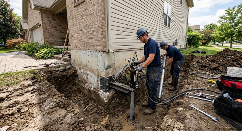 Foundation Settlement Repair in Fort Bend County, TX