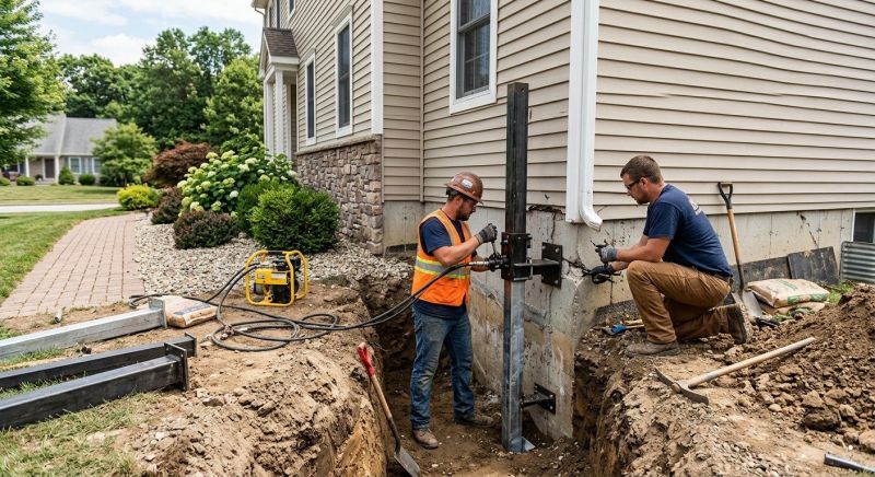 Foundation Stabilizing in Guy, TX
