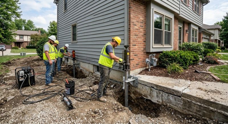 Foundation Stabilizing in Needville, TX