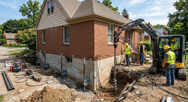 Foundation Stabilizing in Needville, TX