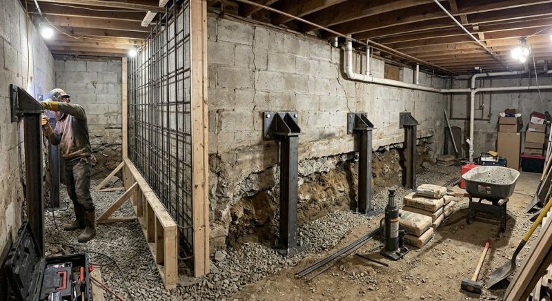 Foundation Stabilizing in Simonton, TX