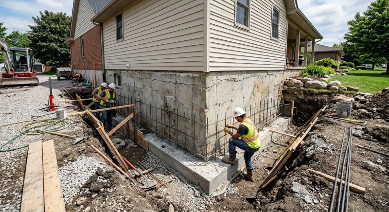 Foundation Strengthening in Fort Bend County, TX