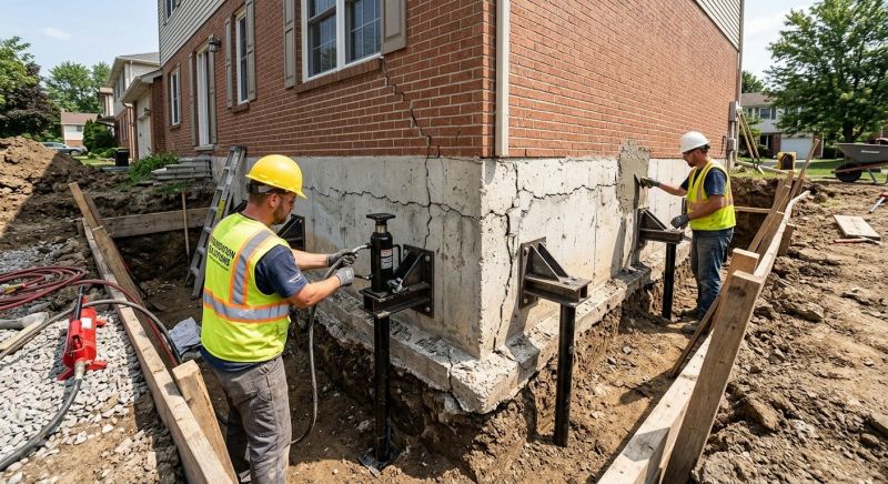 Foundation Structural Repair in Pearland, TX