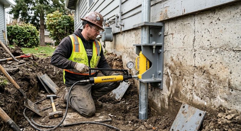 Home Foundation Leveling in Houston, TX