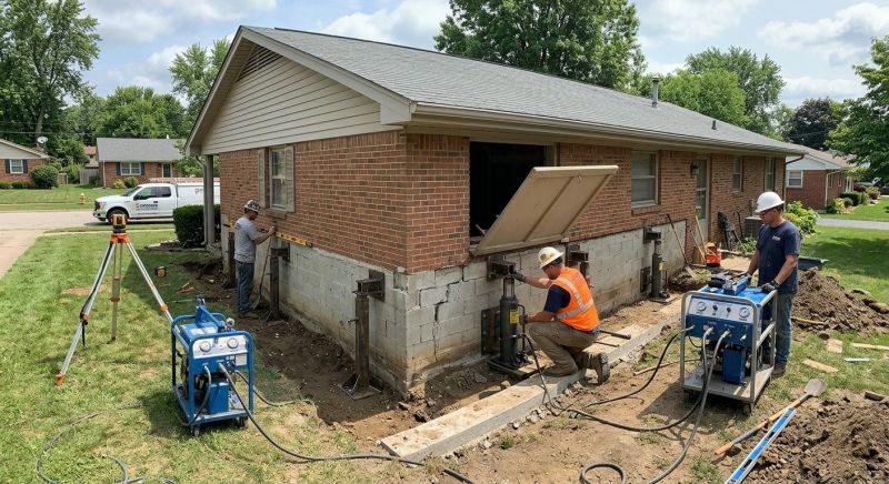 Home Foundation Leveling in Stafford, TX