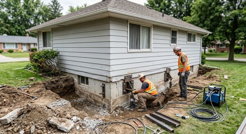 Home Foundation Repair in South Houston, TX