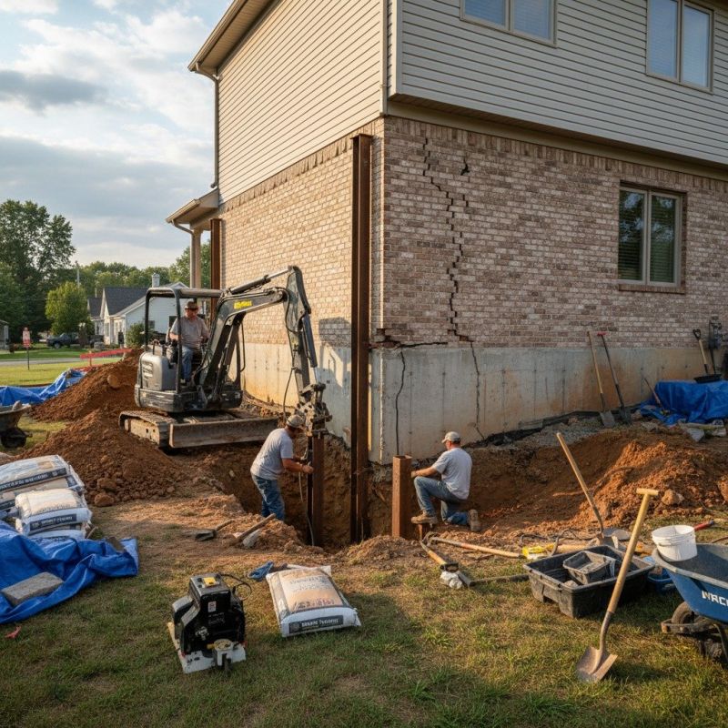 Home Foundation Repair in South Houston, TX