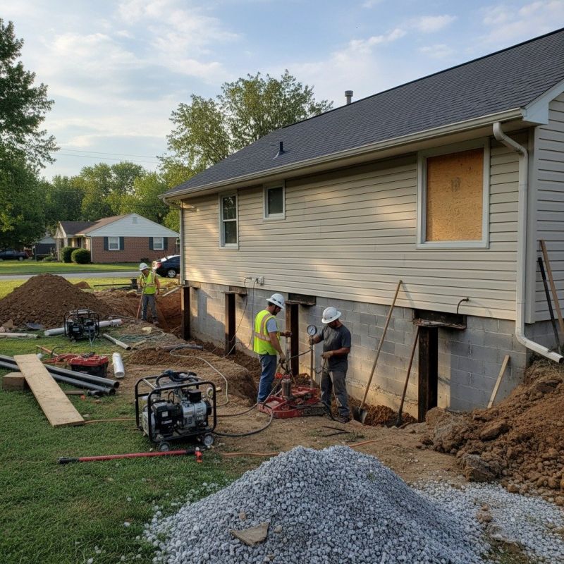 Home Foundation Repair in Wallis, TX