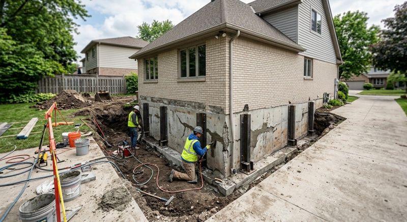 House Foundation Repair in Manvel, TX