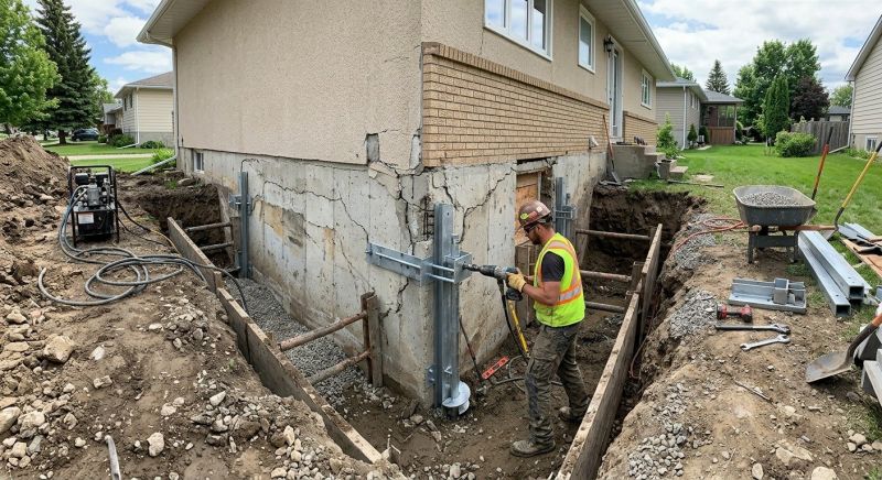 House Foundation Repair in Missouri City, TX