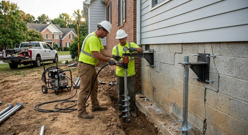 Piering Service in Fort Bend County, TX