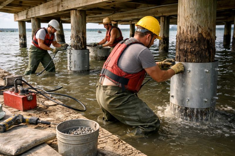Piling Repair in Simonton, TX